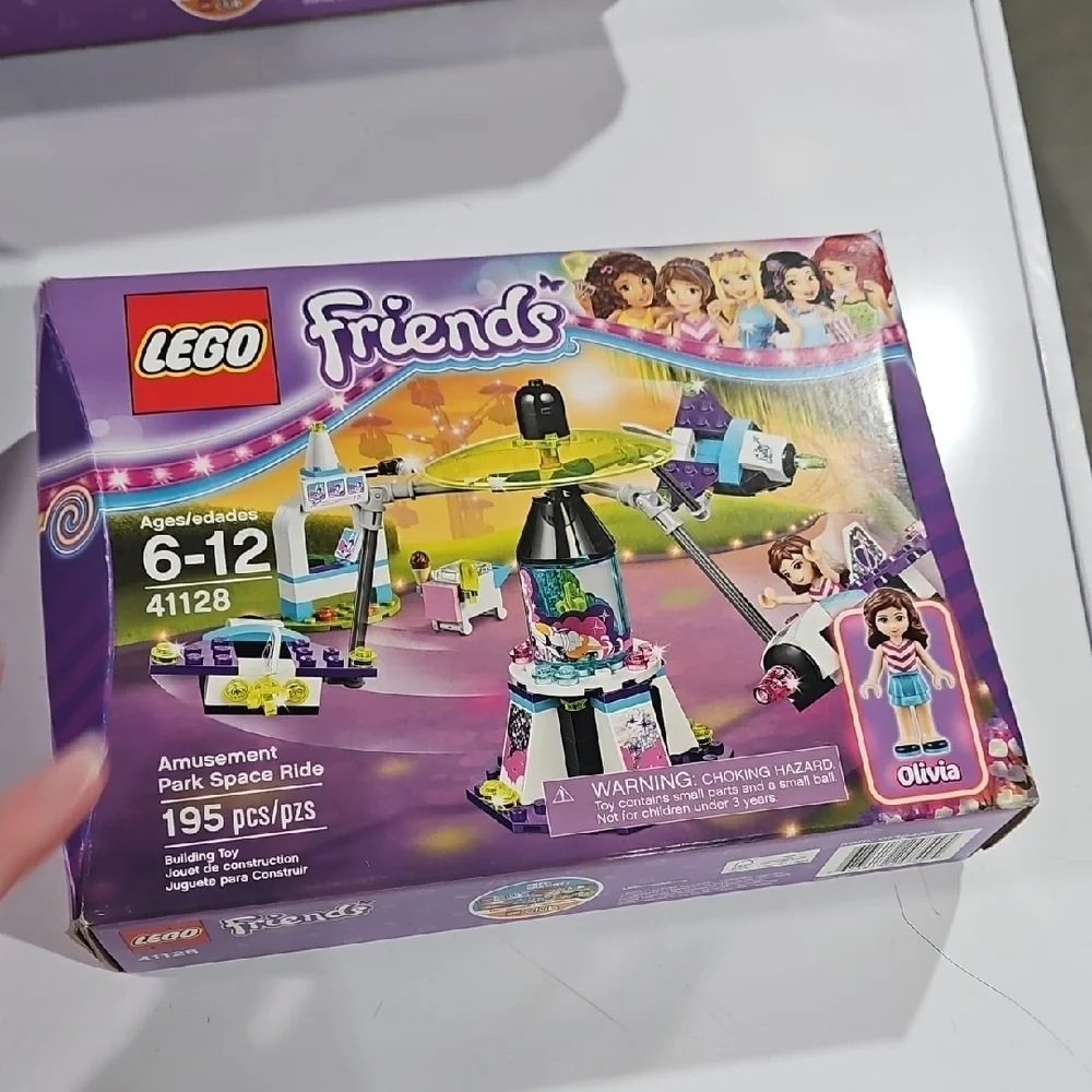Lego Friends Instruction Booklet Lot with Pink and Purple Covers